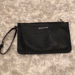Michael Kors black clutch